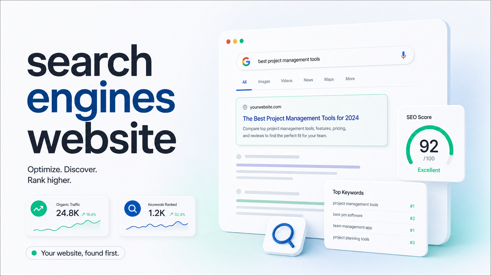 Cover image for “How Search Engines Find, Index & Rank Websites in 2026”