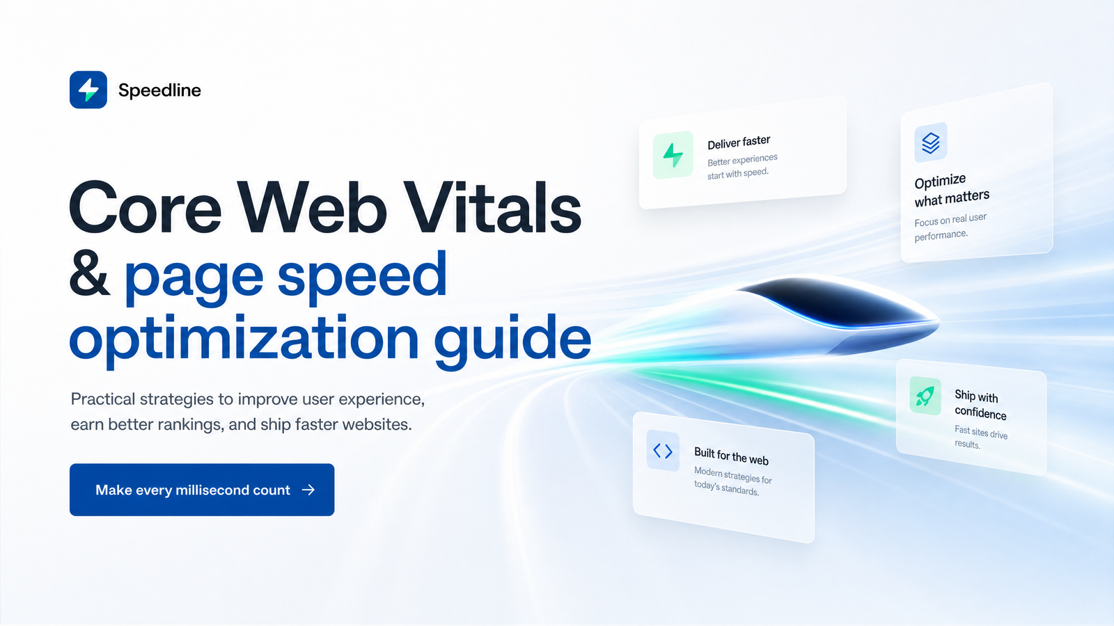 Cover image for “Core Web Vitals Page Speed Optimization: A Fix-It Playbook”