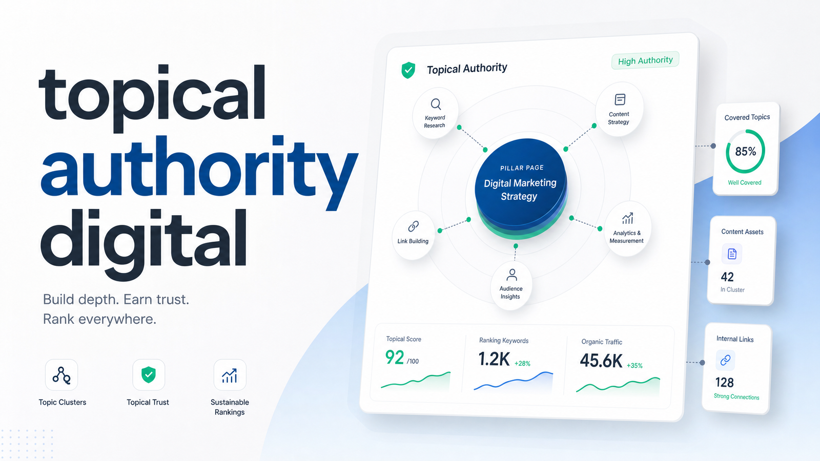 Cover image for “Topical Authority in Digital Search: The 2026 Playbook”