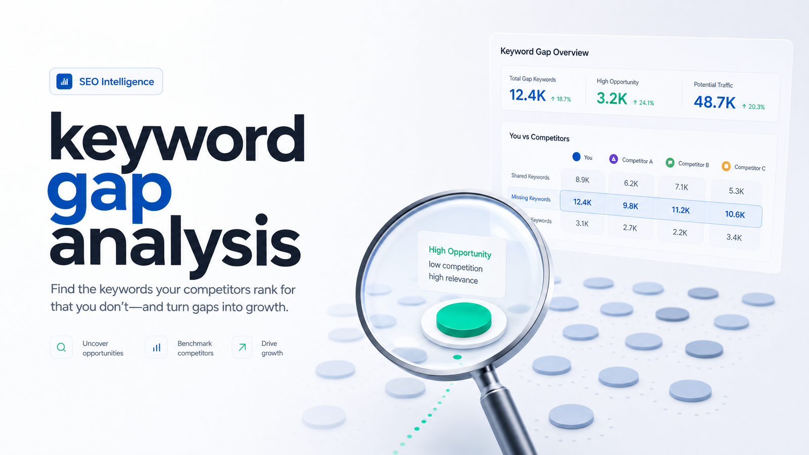 Cover image for “Keyword Gap Analysis: The 5-Step Process That Works”