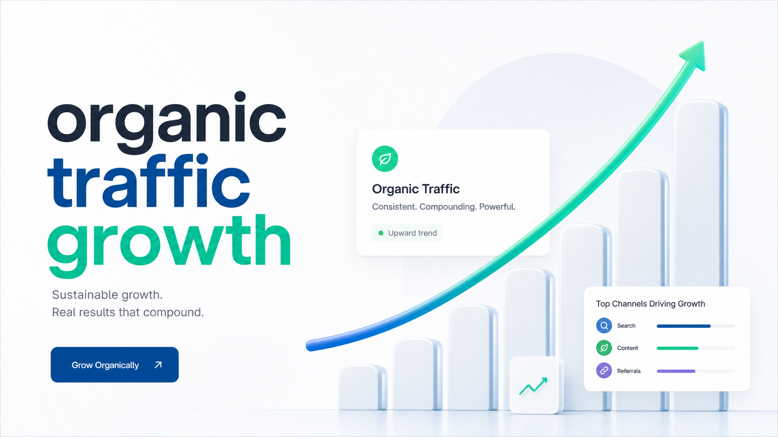 Cover image for “Organic Traffic Growth in 2026: What Actually Works Now”