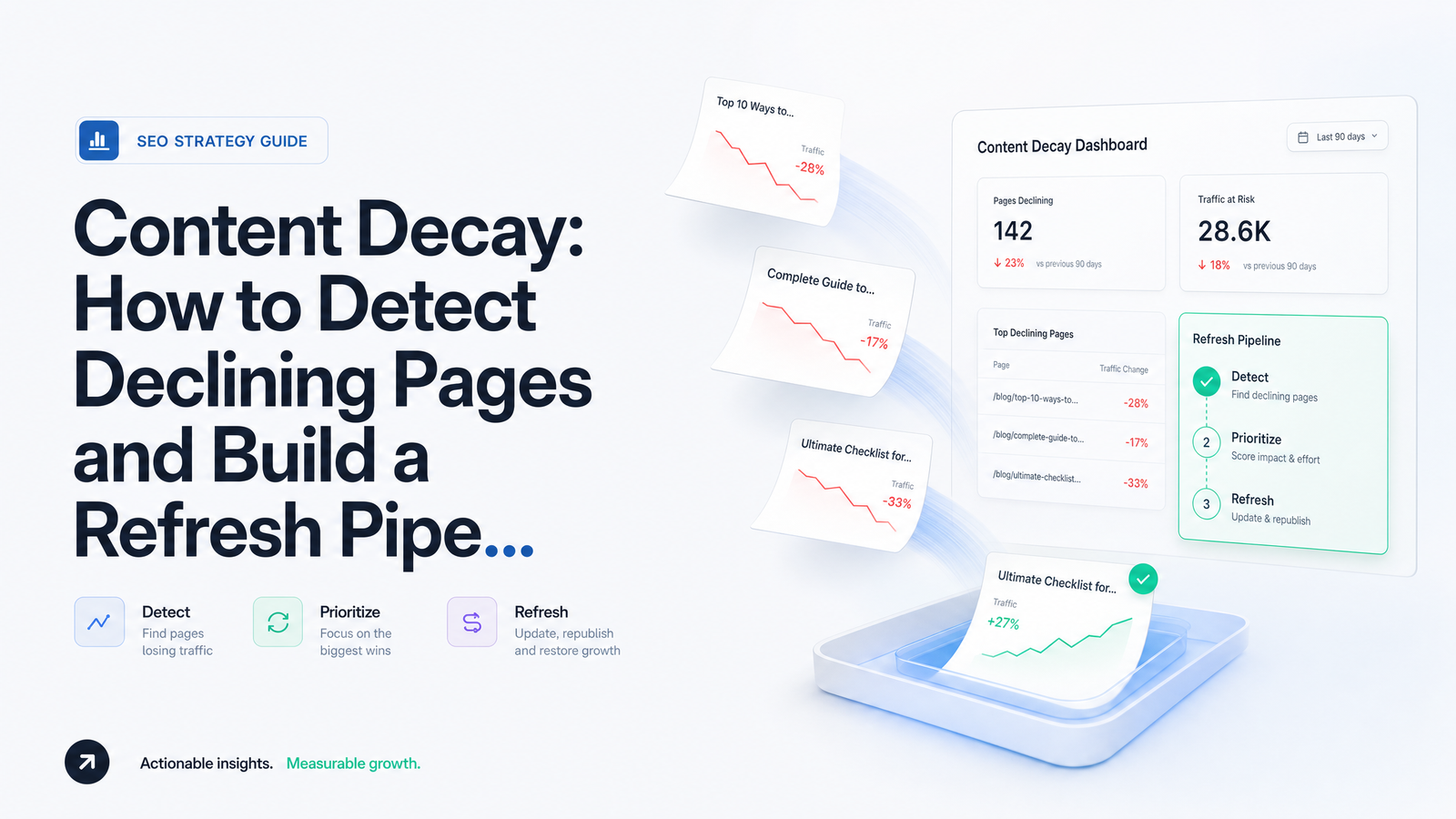 Cover image for “Content Decay SEO: How to Detect It and Fix It for Good”