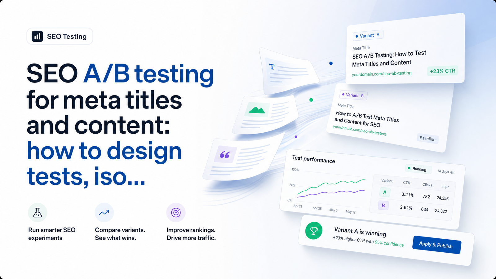 Cover image for “SEO A/B Testing: A Practical Framework for Real Sites”