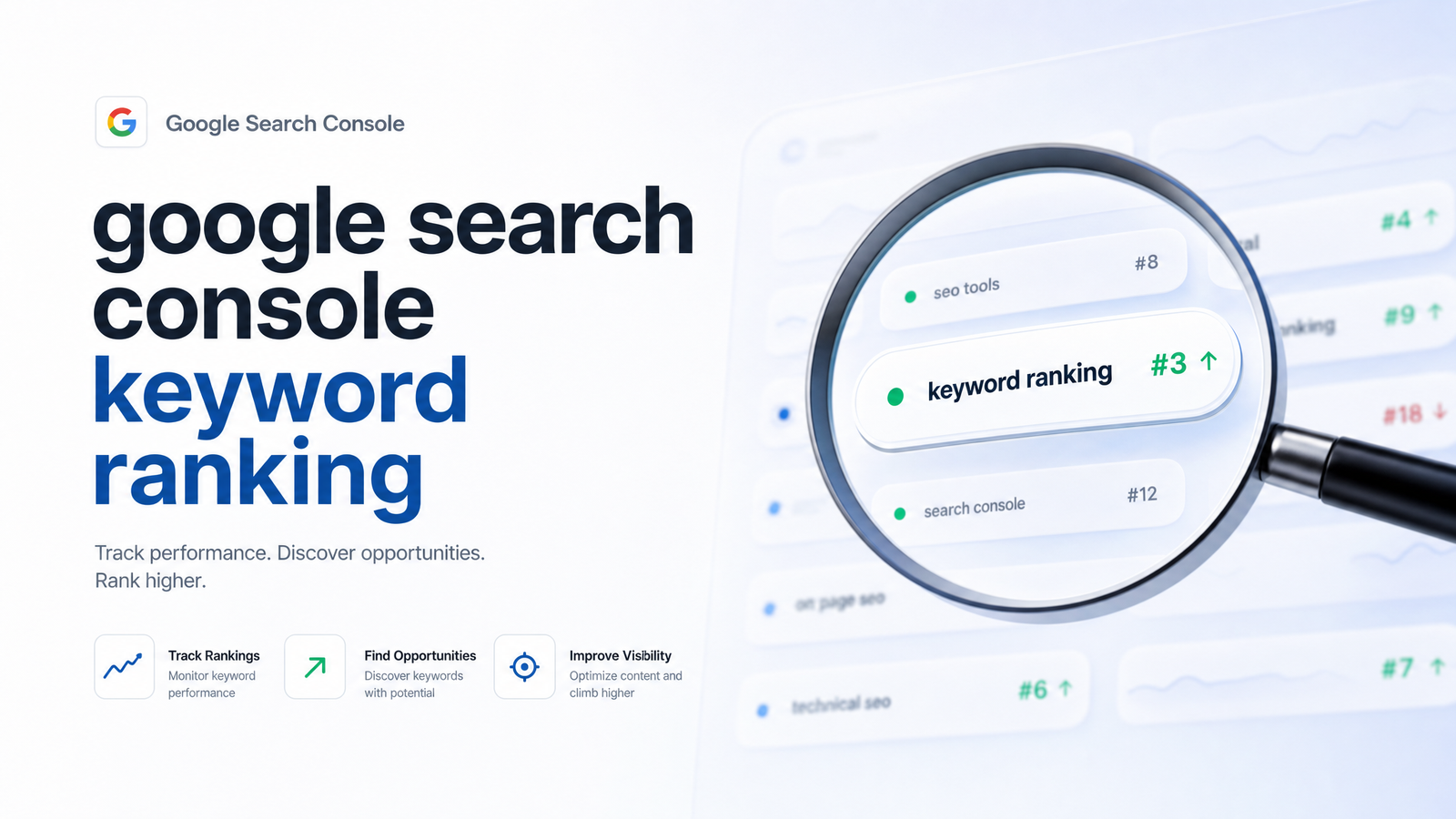 Cover image for “Google Search Console Keyword Ranking: Full Guide”