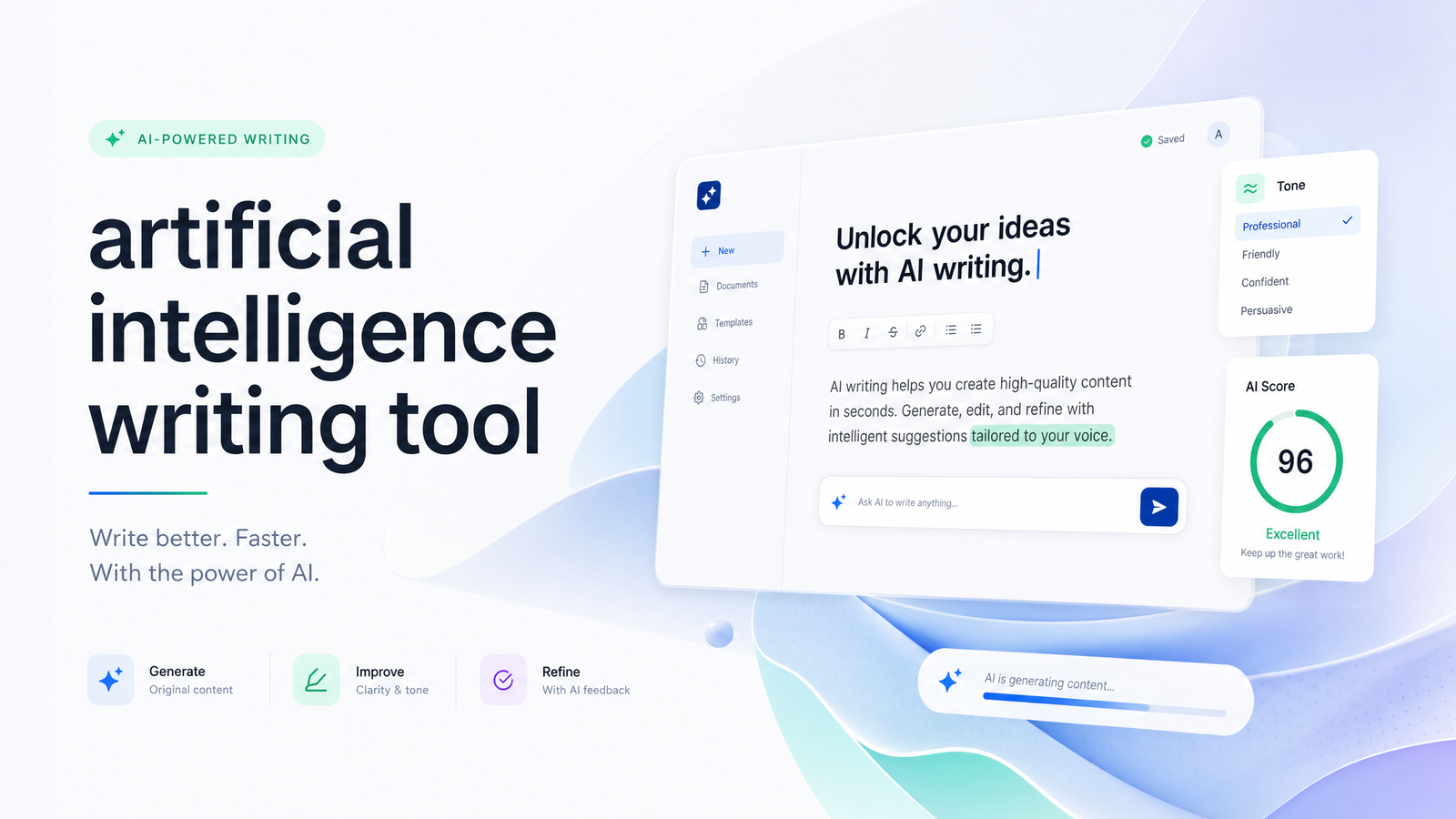 Cover image for “Artificial Intelligence Writing Tool: What It Is, How to”